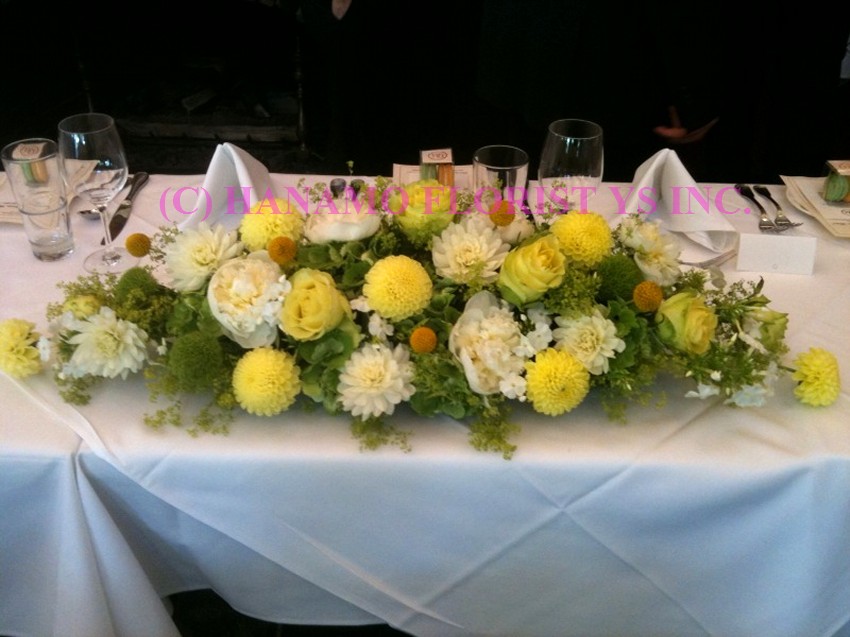 WEDH0710 Wedding Head Table in Summer - Image Only